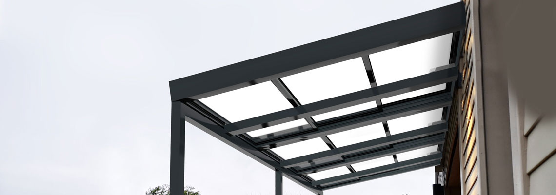 pergola en polycarbonate